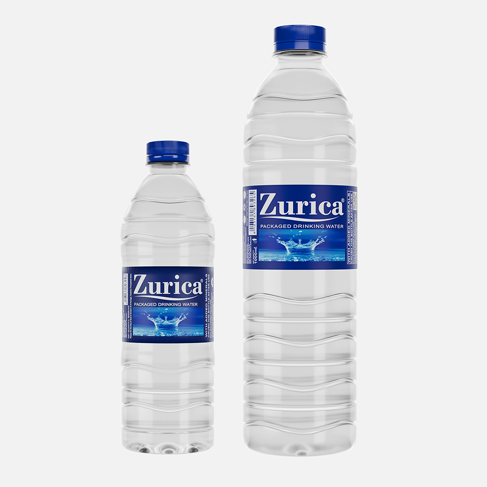 Zurica Water Both Bottles